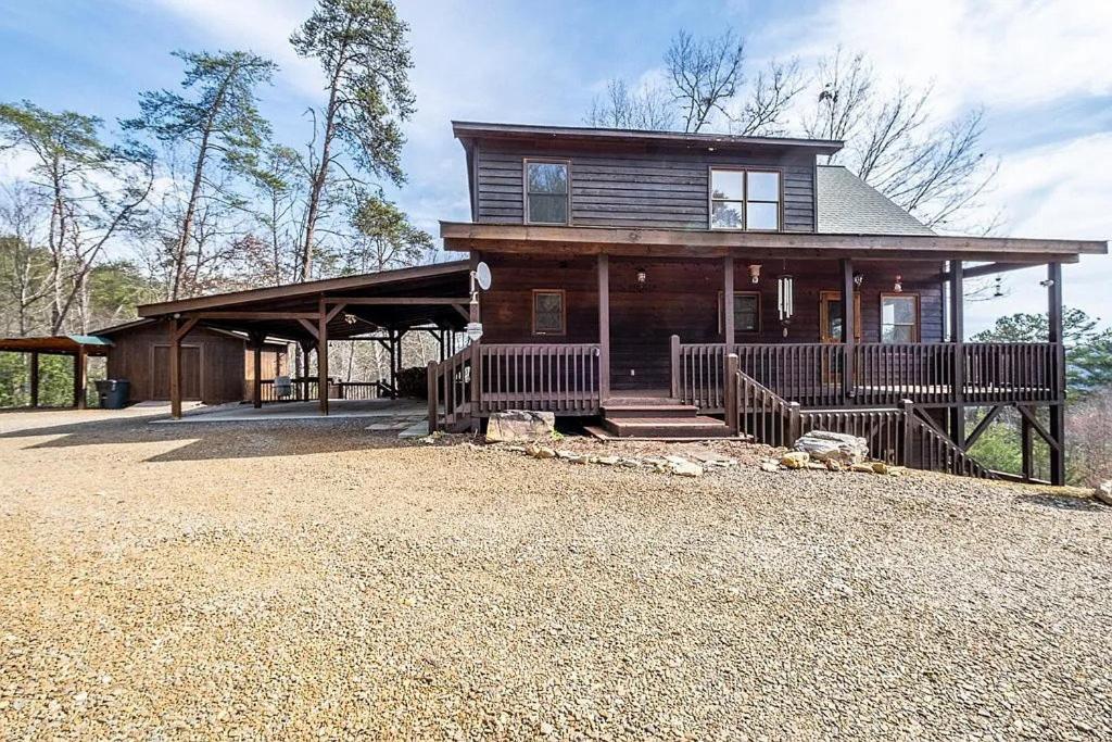 Mistletoe Cabin- Private Cabin W Views, Hottub, Pet Friendly 머피 외부 사진